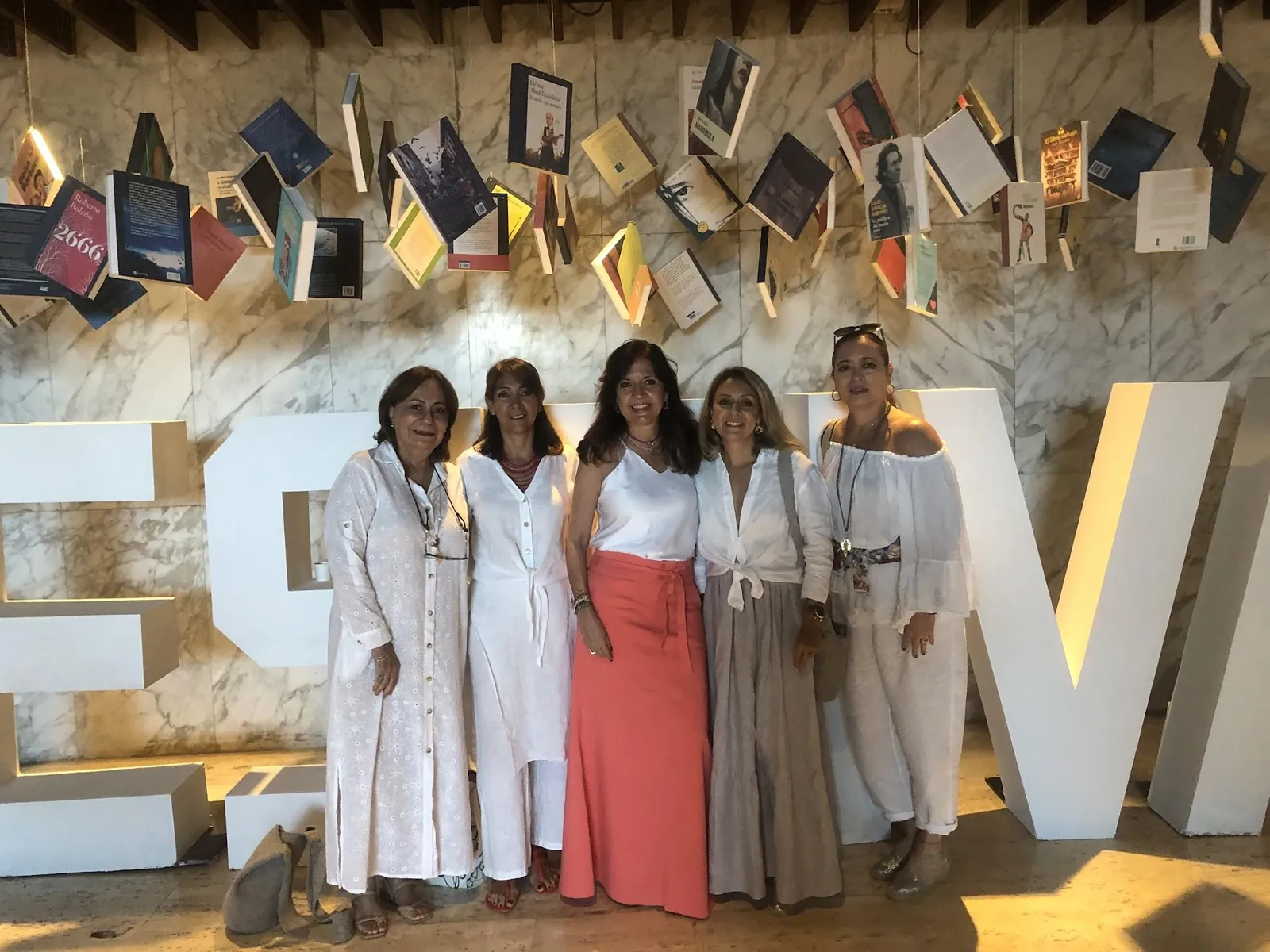 Viaje de enero al Hay Festival: foto del grupo 1